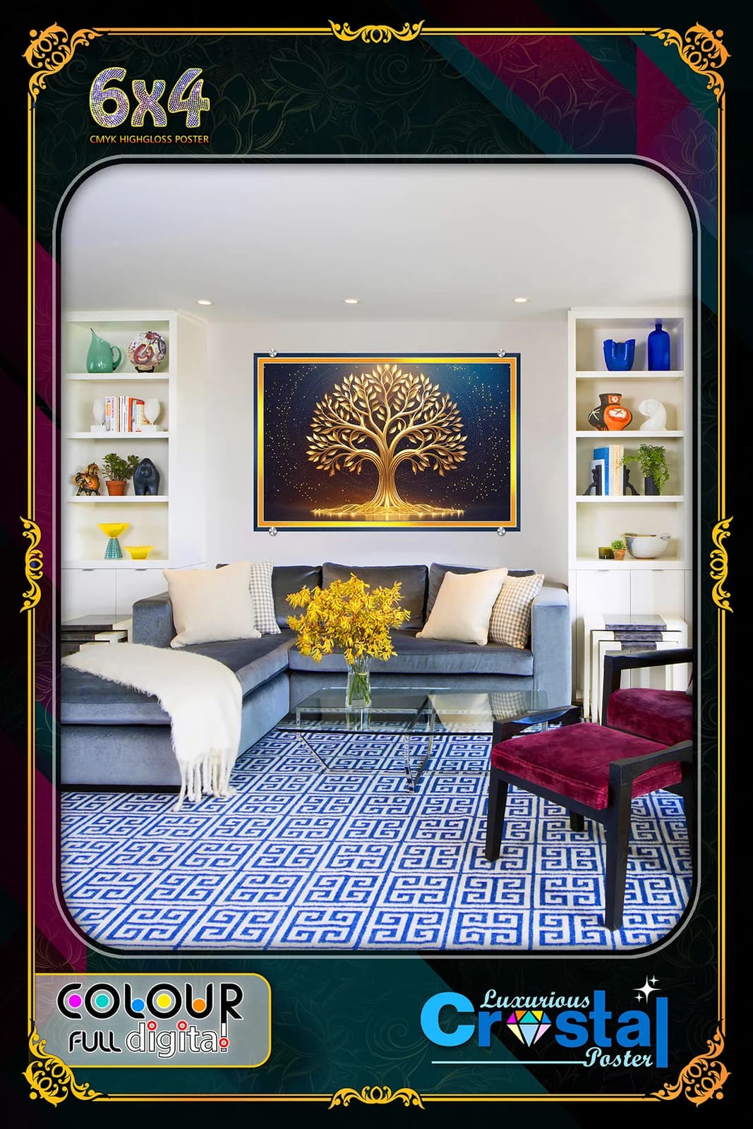 4X6 CRYSTAL POSTER DESIGN 19